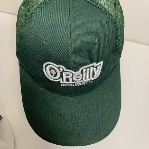 O'Reilly Auto Parts Hat Cap Embroidered Logo Adjustable Snapback Mesh Trucker - Picture 8 of 12